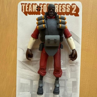 NECA Team Fortress 2 The Demoman Red Action Figure NECA Valve 2012 RARE gift JP