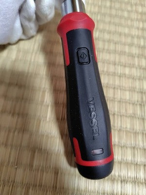 NEW VESSEL 400ER3 Cordless Electric Slim Ratchet Wrench 3/8 Fast Shipping
