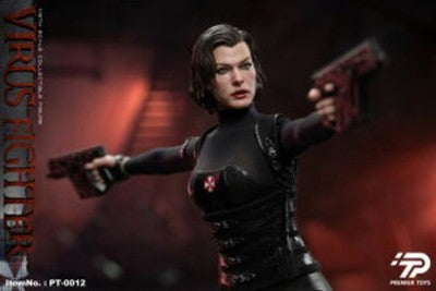 Premier Toys PT-0012 1/6 Resident Evil Alice Virus Fighter Action Figure gift