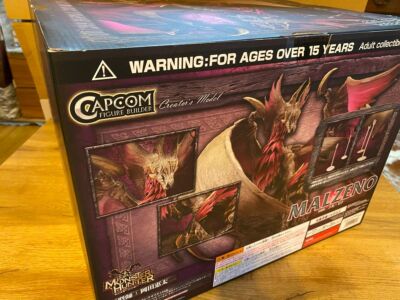 Capcom Monster Hunter Rise Sunbreak Builder Creators model  Malzeno figure used