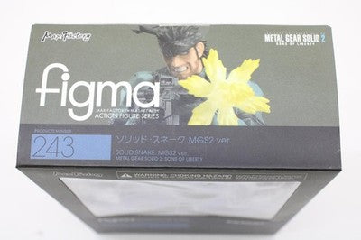 figma Solid Snake 243 Metal Gear Solid 2 Sons of Liberty  MGS2 Ver. Figure gift