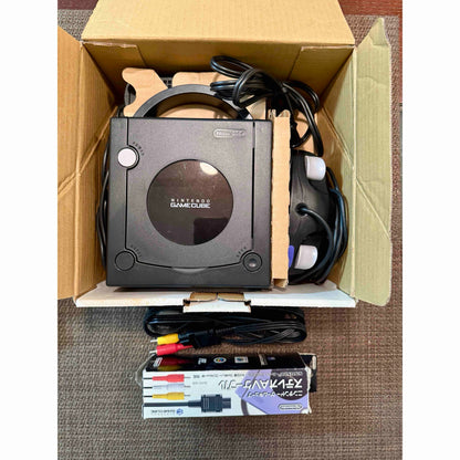 Nintendo GameCube Console Jet Black - Boxed Complete Set (Japan Import)