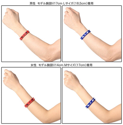 see description 4 colors 2 sizes Colantotte SPORTS Magnetic Arm Loop SR140
