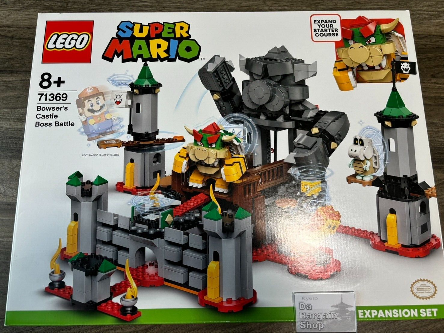 LEGO 71369 Super Mario Bowser’s Castle Boss Battle Expansion Set 1010 Pieces Toy