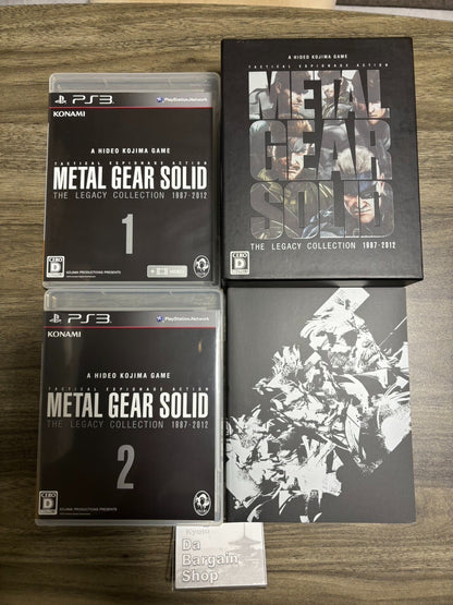 Bargain Price PS3 Metal Gear Solid The Legacy Collection PlayStation 3 Boxsp