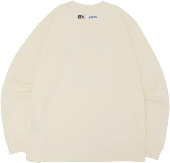 NEW ERA Doraemon Cotton Long Sleeve T-Shirt Cap Off White Regular Fit JAPAN New