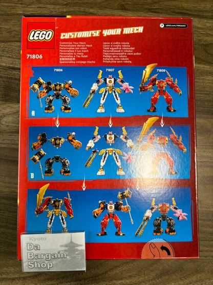 New　LEGO Ninjago Cole's Element Earth Mech Power Mecha Toy Block 2024  71806