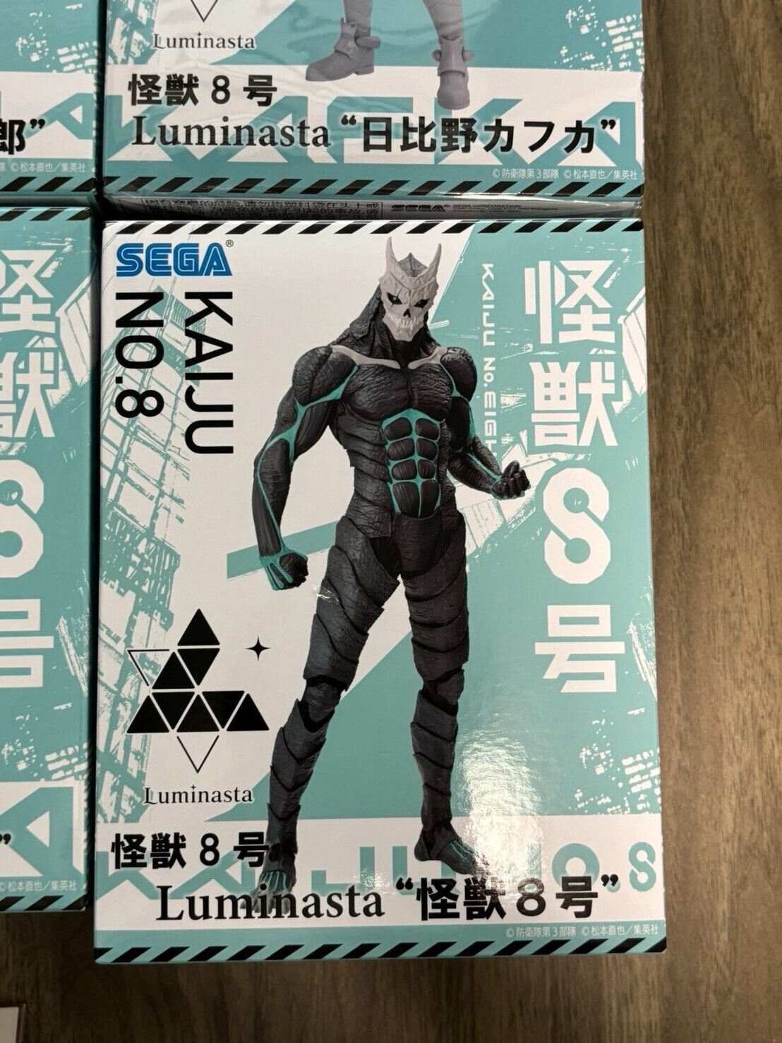 【Set of 6】 Kaiju No 8 Figure Luminasta SEGA Japan 2024 Mina, Kikol, Hoshina,Leno
