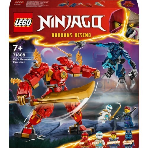 LEGO 71808 Kai Element Power Mecha Suit  NINJAGO Creative Ninja Brick  Japan