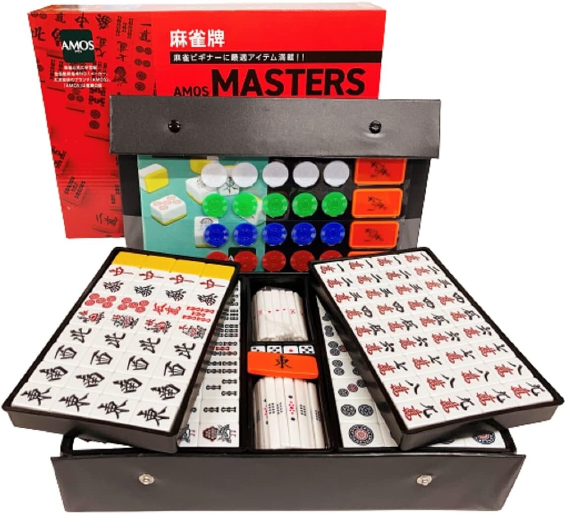 bargain price TAIYO GIKEN Mahjong tiles AMOS masters
