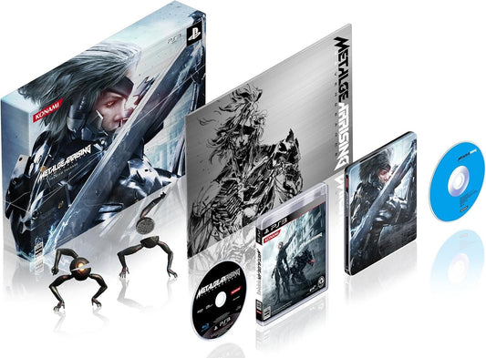 NEW PS3 Metal Gear Rising Revengeance Premium Package Figure CD BOOK JAPAN