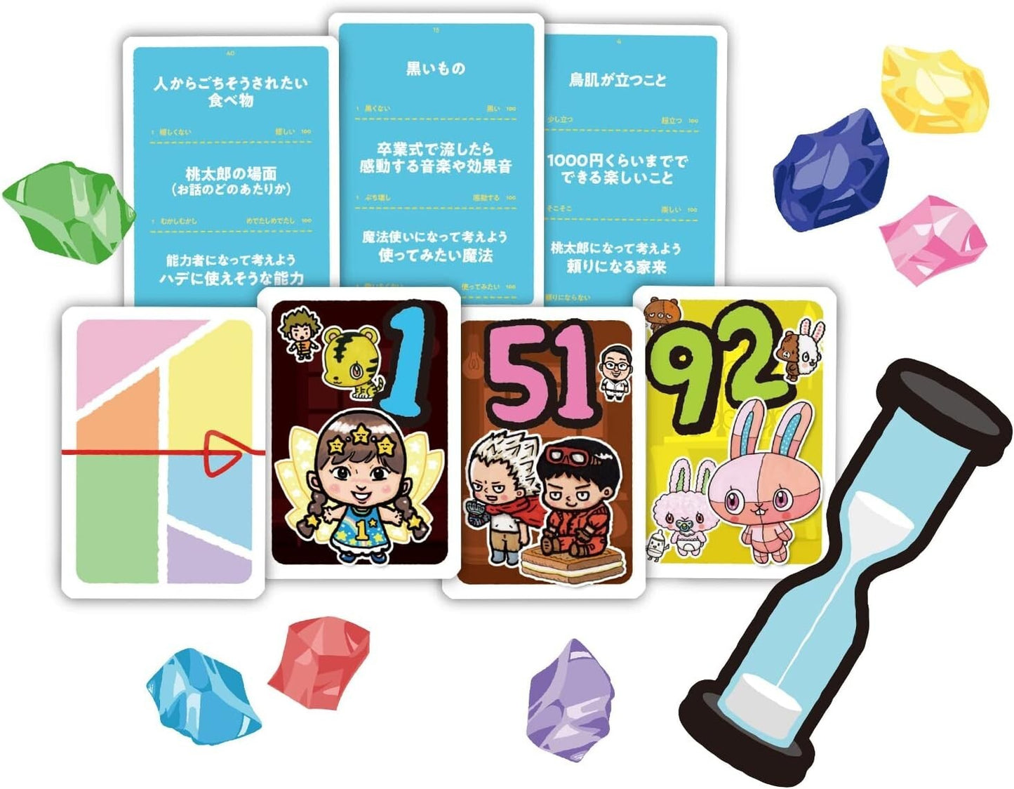 ito Rainbow Board Game - Arclight Party Card Game (Japanese Edition)