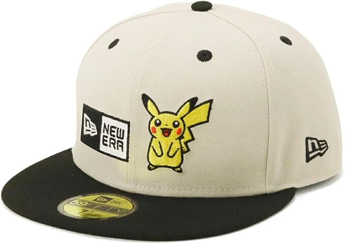 Bargain price New Era Cap Pokemon Collaboration 59FIFTY 2 Colors Stone Black