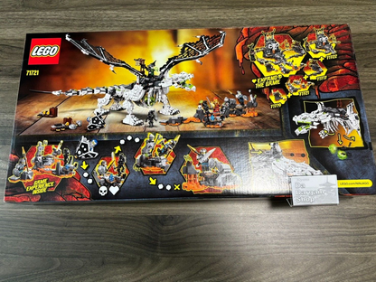 Bargain price LEGO 71721 Ninjago Skull Sorcerer's Dragon Retired New acs