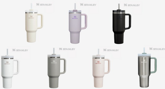 Bargain Price40oz STANLEY Quencher H2.0 Flowstate Tumbler 1.18L A pattern