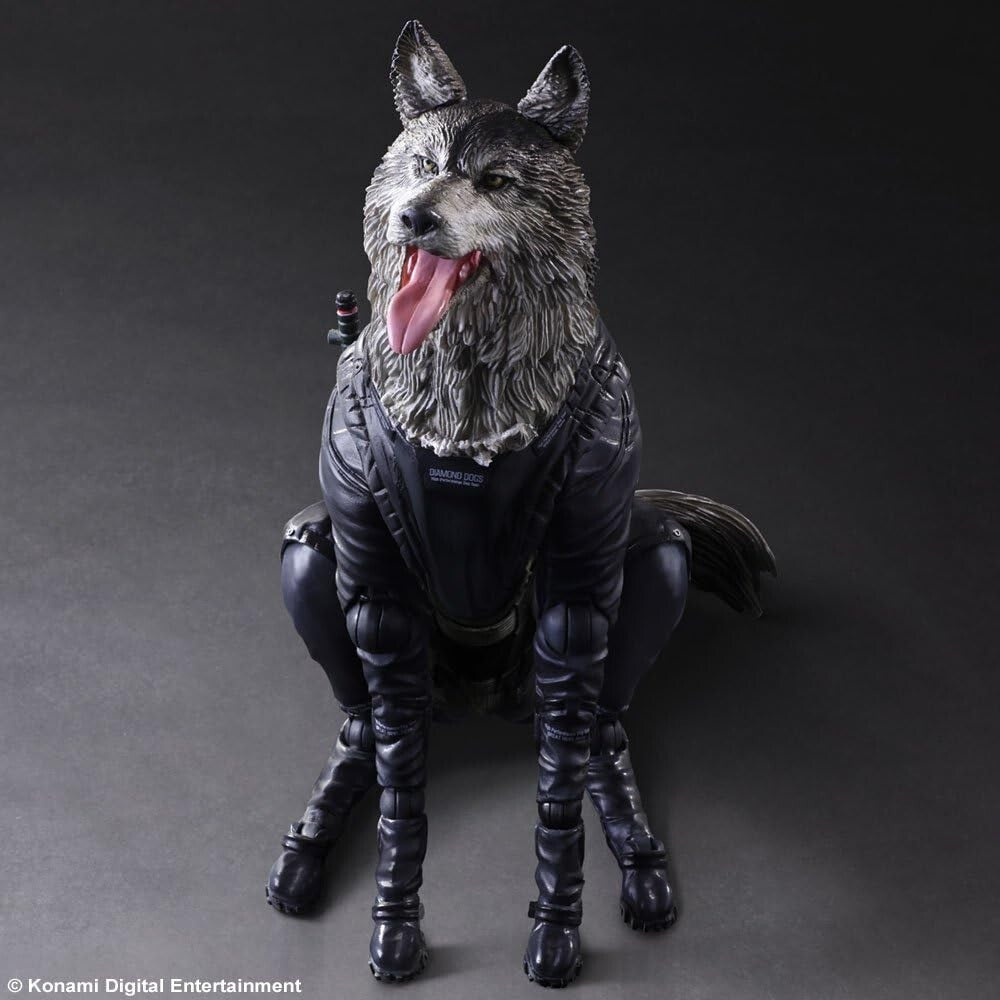 D-Dog Action Figure PLAY ARTS Kai Metal Gear Solid V: The Phantom Pain Bargain