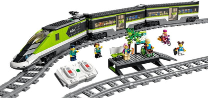 LAST ONE LEGO City Express Passenger Train Toy RC Lights Set 60337