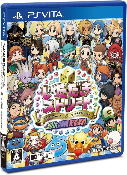 USED PS Vita Itadaki Street Dragon Quest & Final Fantasy 30th ver