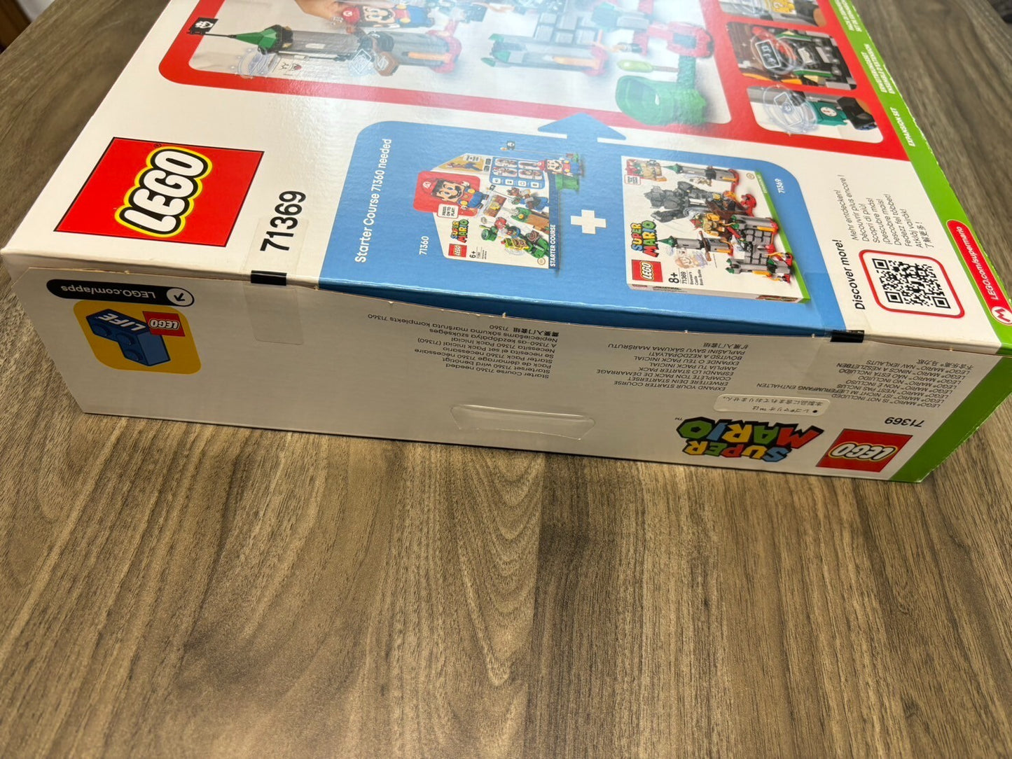LEGO 71369 Super Mario Bowser’s Castle Boss Battle Expansion Set 1010 Pieces Toy