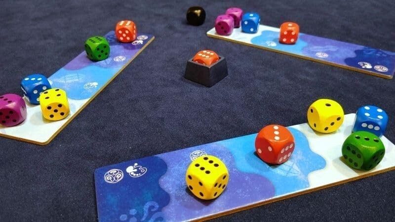 Beautiful Used Nokosu Dice Engames Board Game Card Japan Yusuke Matsumoto acs