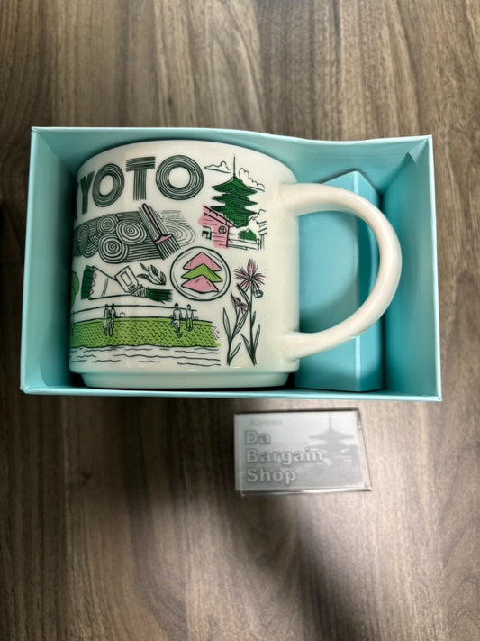 NEW Kyoto store Limited Starbucks coffee Cup Mug 14oz Been There Series 2023