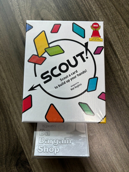 Bargain Price SCOUT! Card Game One More Game! Edition japan acs
