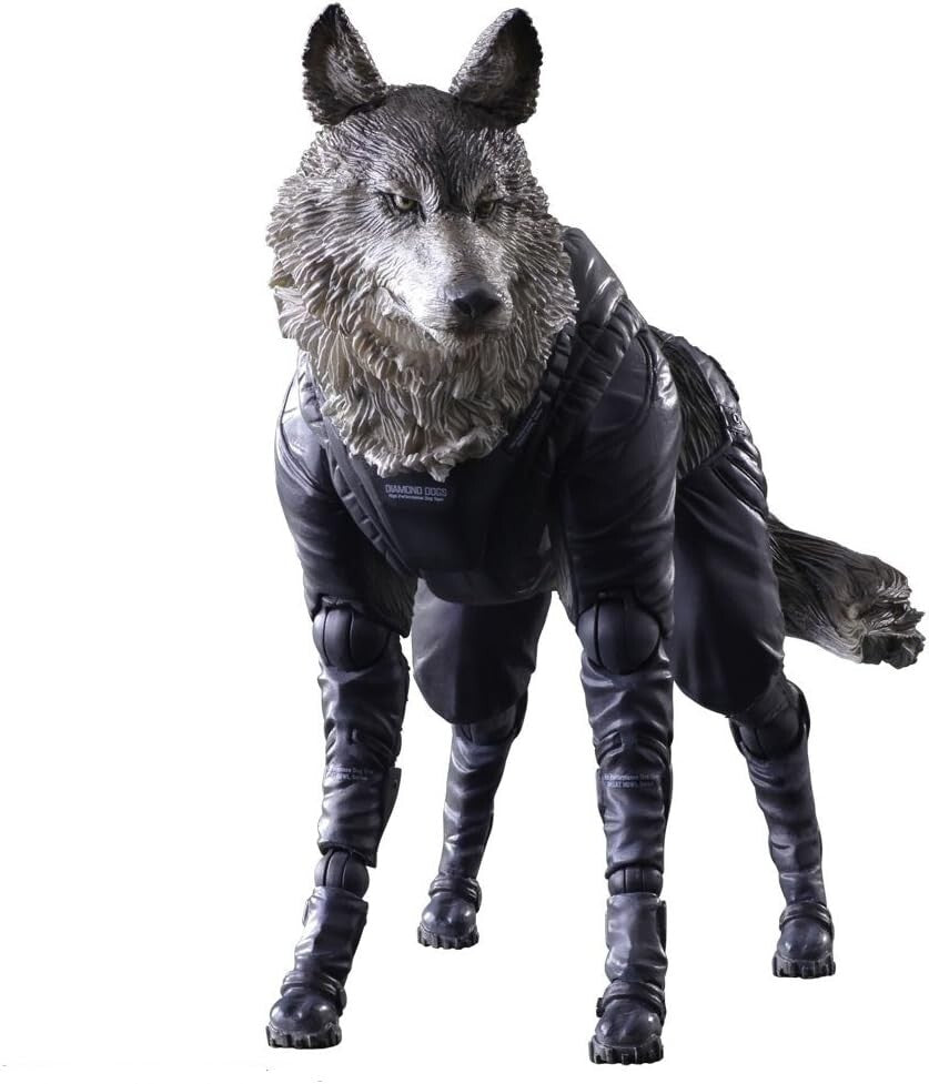 D-Dog Action Figure PLAY ARTS Kai Metal Gear Solid V: The Phantom Pain Bargain