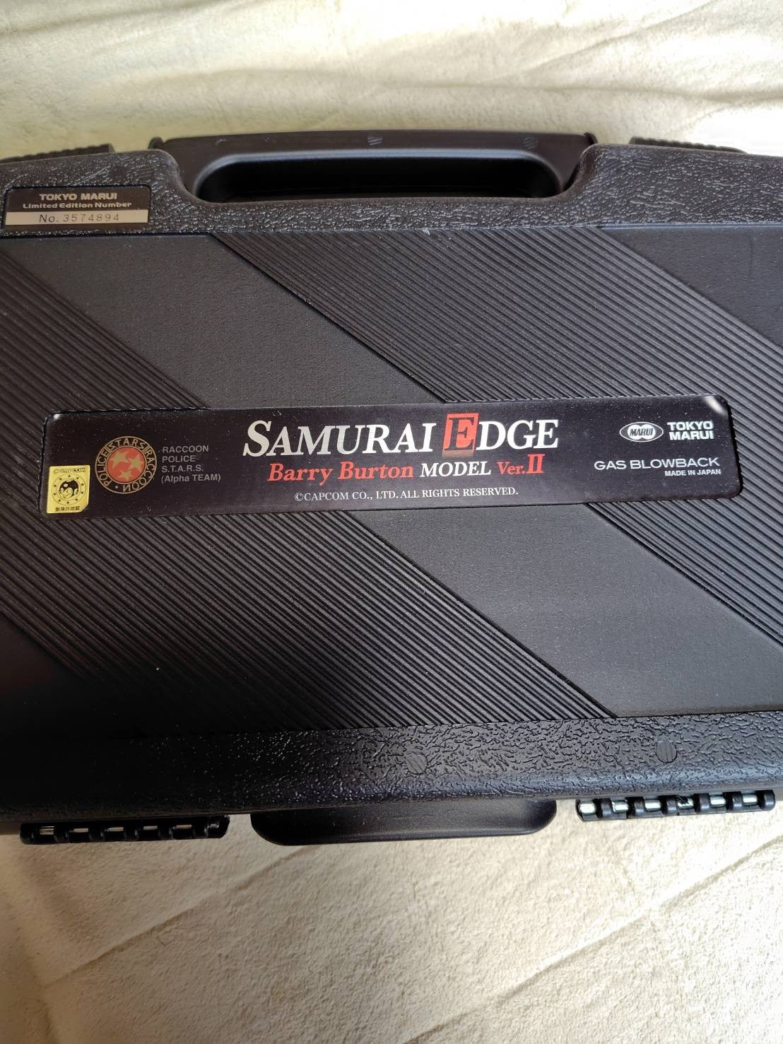 Barry Burton Model Samurai Edge Version II Model number Biohazard Revelations 2