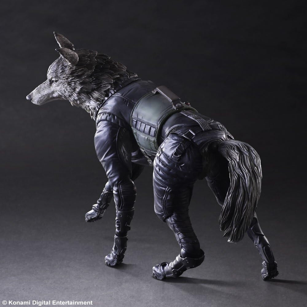 D-Dog Action Figure PLAY ARTS Kai Metal Gear Solid V: The Phantom Pain Bargain
