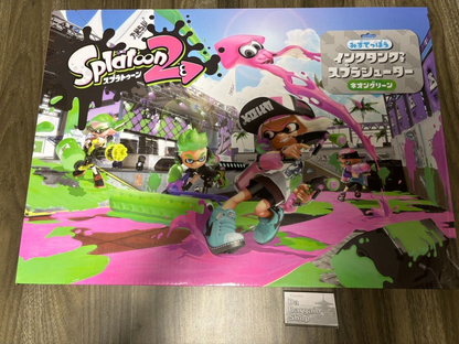 Bargain price Splatoon2 Splatoon Shooter With Tank Neon Green Water Gun