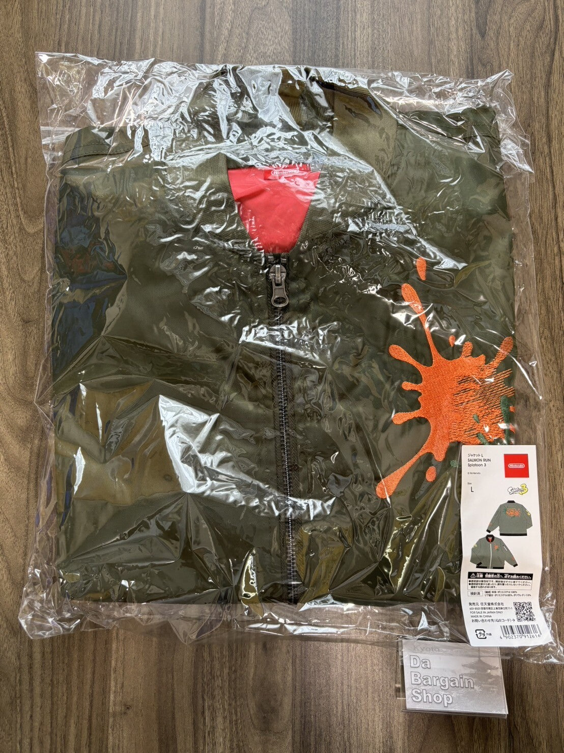 Bargain price Splatoon 3 Jacket SALMON RUN Nintendo TOKYO Japan Official