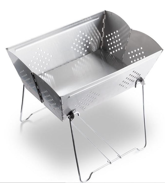 Bargain Price WORKMAN Wide Folding Square Grill NEW Japan camp