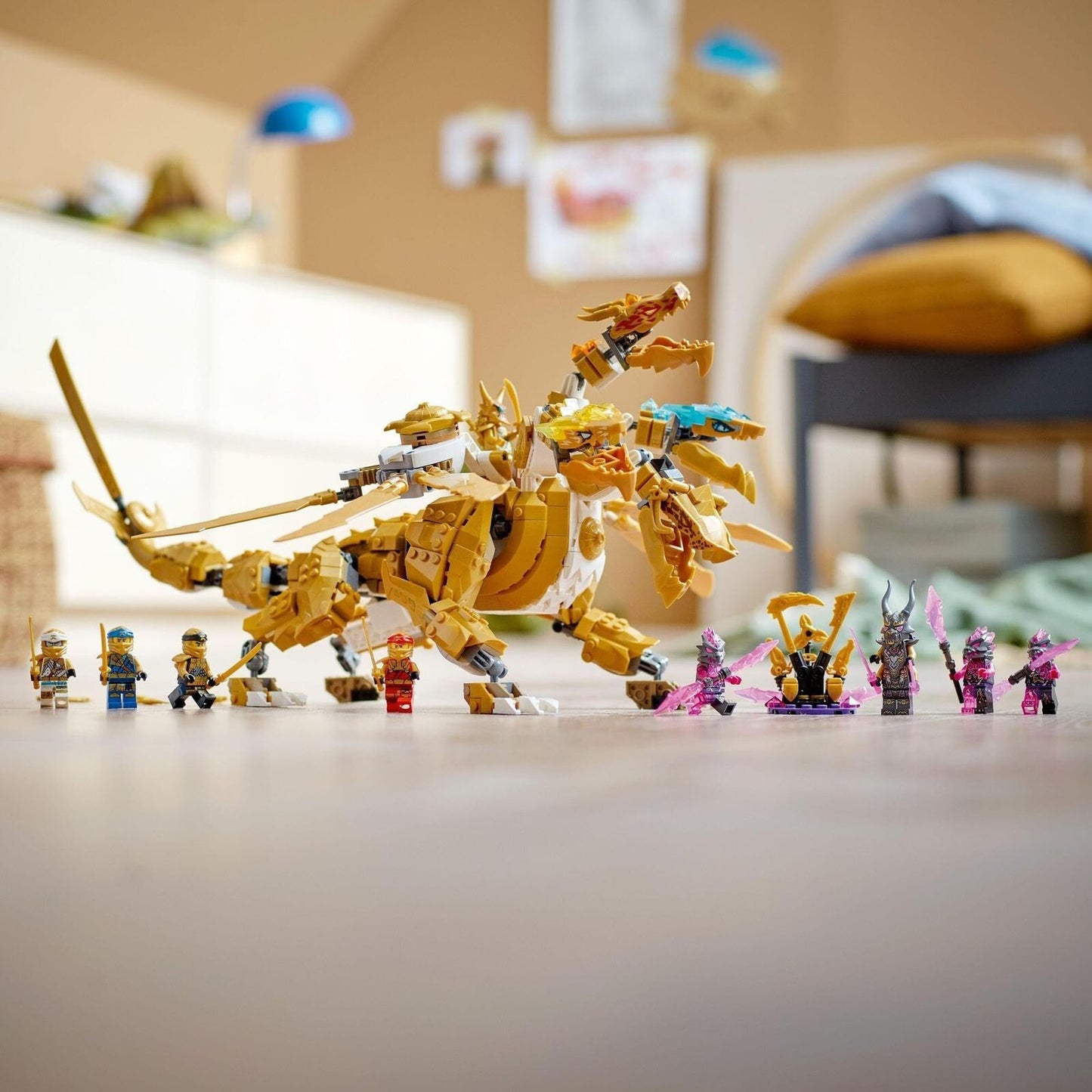 NEW LEGO Ninjago Lloyd's Golden Ultra Dragon 71774 from JAPAN Ninja Toy Block