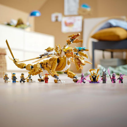 NEW LEGO Ninjago Lloyd's Golden Ultra Dragon 71774 from JAPAN Ninja Toy Block