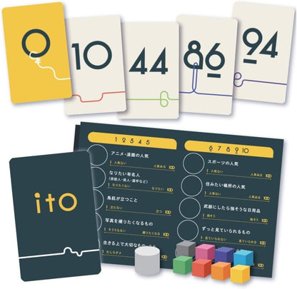 Ark Light Ito Classic (2-8 players, 10 minutes, for ages 8 and up) Board Game