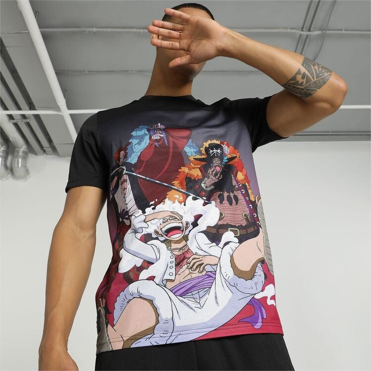 Bargain Price PUMA x ONE PIECE All-Over Print Men's Tee - XS-2XL JAPAN ANMA
