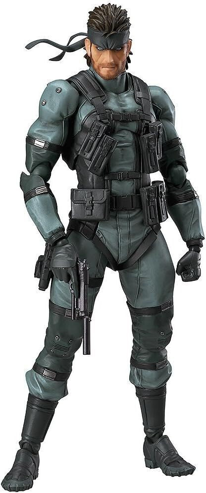 figma Metal Gear Solid 2 Sons of Liberty Solid Snake MGS2 ver Figure Max Factory
