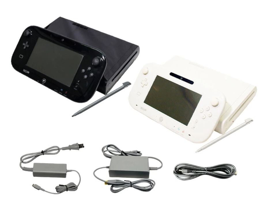 White Black Nintendo Wii U Premium Set shiro WUP-S-WAFC Region Code NTSC-J Japan