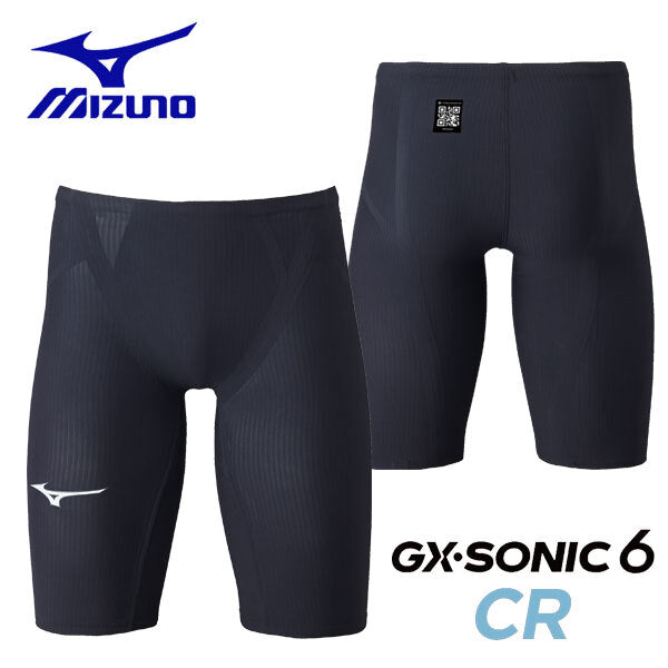 MIZUNO Swimwear Swimsuit Men GX SONIC 6 CR N2MBA502 Black 2023 Model NEW!!