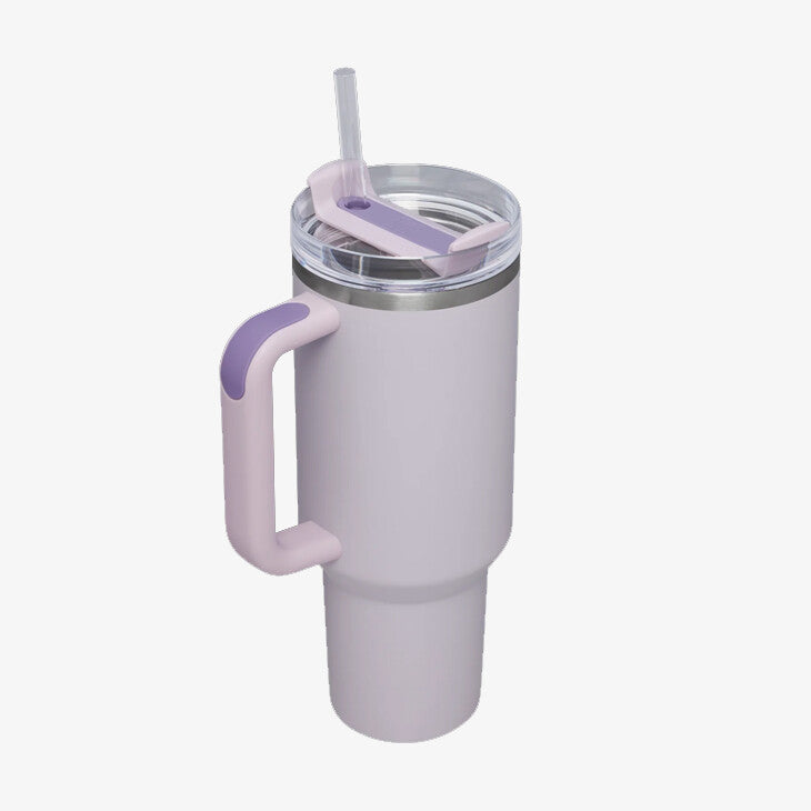 Bargain Price40oz STANLEY Quencher H2.0 Flowstate Tumbler 1.18L A pattern
