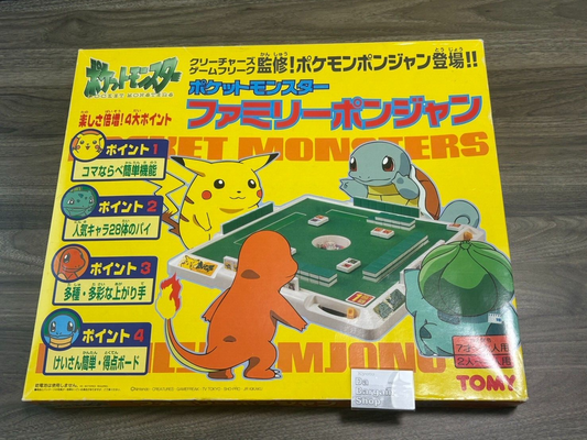 Pokemon Family Ponjang 1st First Edition Japanese Version Set Mahjong hobby