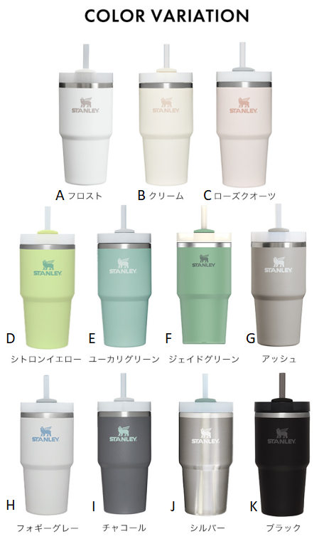 Bargain Price 20.2oz STANLEY H2.0 vacuum slim quencher 0.6L tumbler