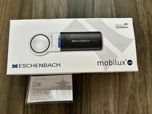 NEW ESCHENBACH 1511-7 hand-held 7X magnifying glass LED Bargain Price acs