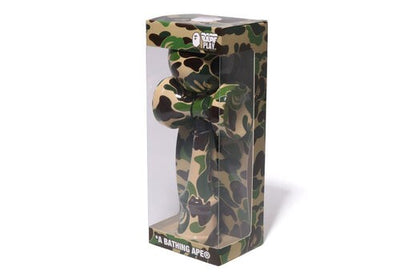 A BATHING APE Japanese Kendama  ABC CAMO Pattern GREEN JPN Toy Cypress Wood