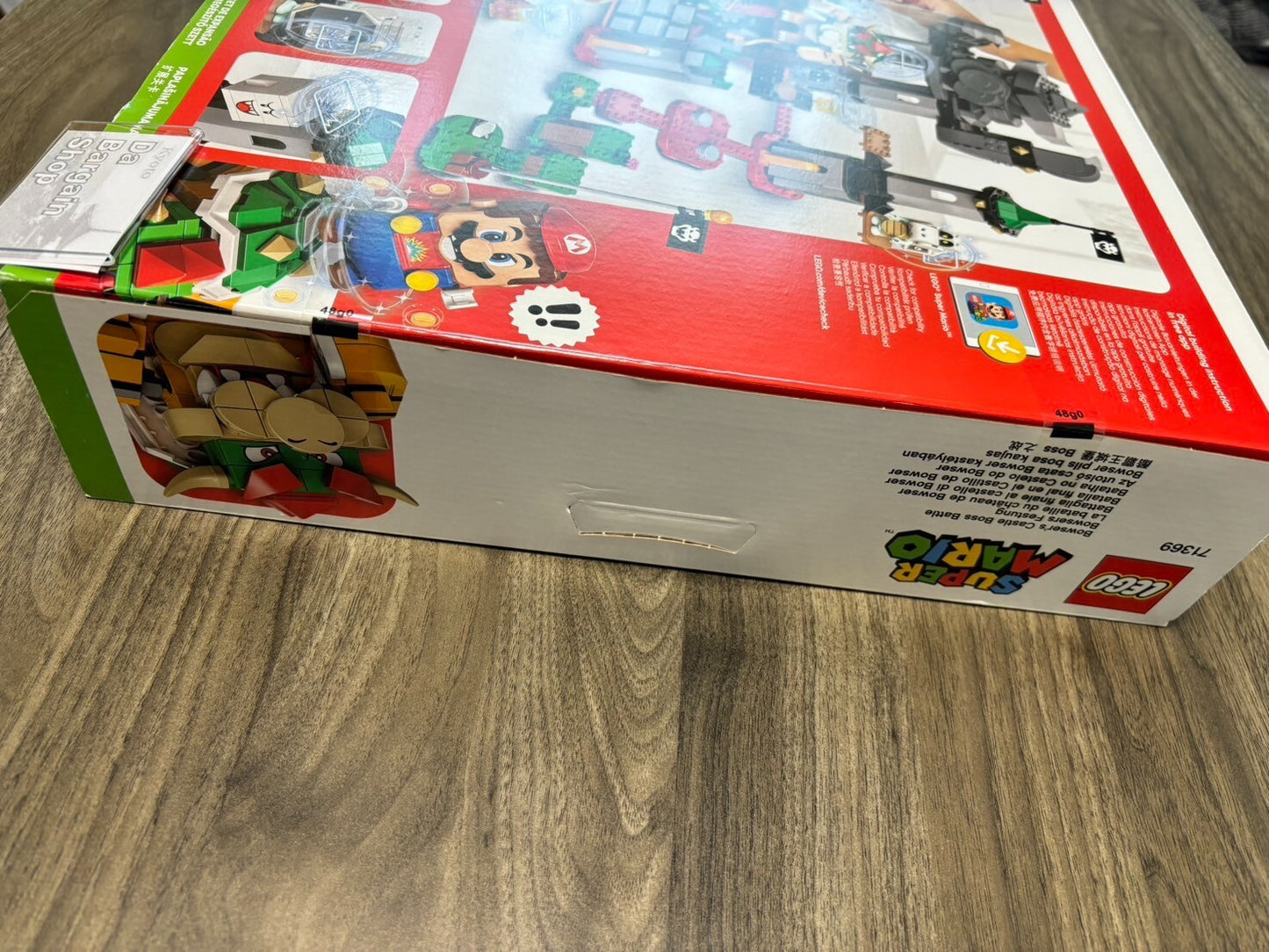 LEGO 71369 Super Mario Bowser’s Castle Boss Battle Expansion Set 1010 Pieces Toy