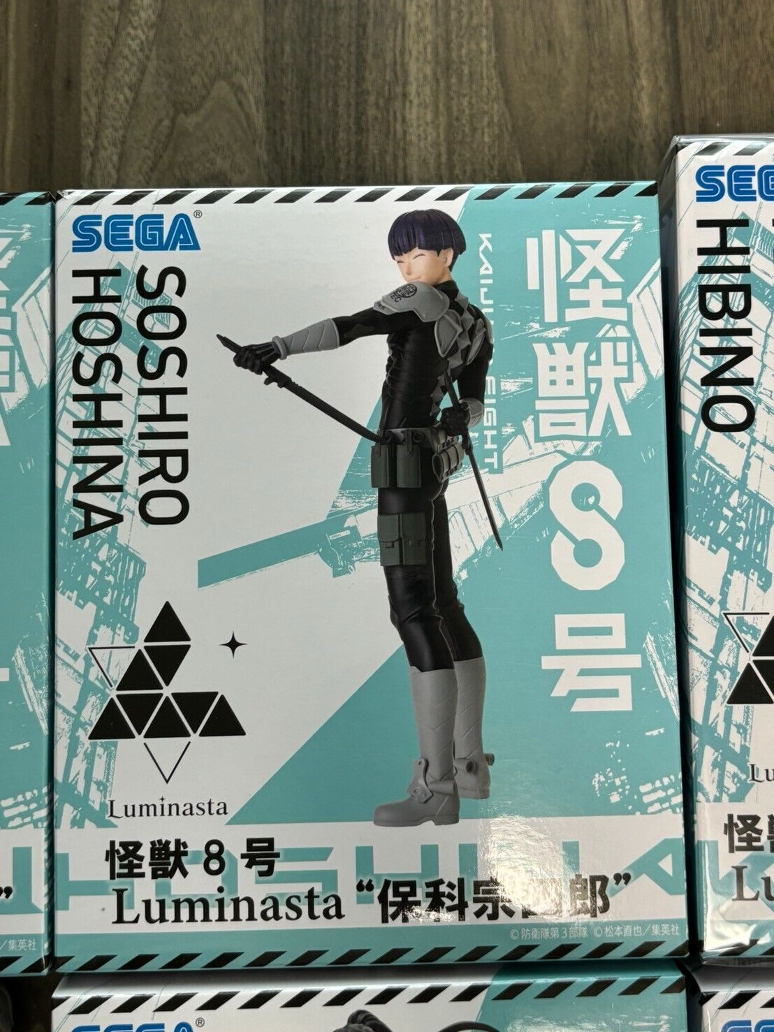 【Set of 6】 Kaiju No 8 Figure Luminasta SEGA Japan 2024 Mina, Kikol, Hoshina,Leno