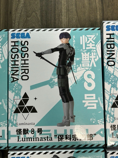 【Set of 6】 Kaiju No 8 Figure Luminasta SEGA Japan 2024 Mina, Kikol, Hoshina,Leno