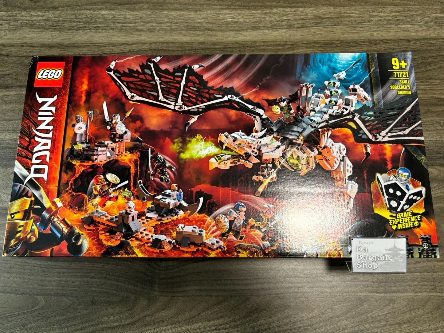 Bargain price LEGO 71721 Ninjago Skull Sorcerer's Dragon Retired New