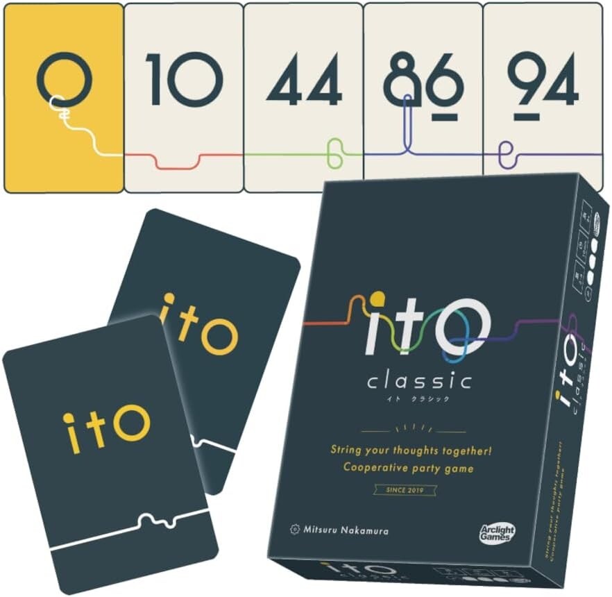 Ark Light Ito Classic (2-8 players, 10 minutes, for ages 8 and up) Board Game