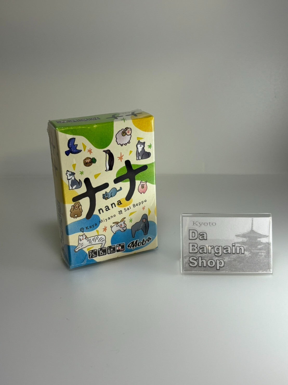 Mob+ Nana Card Game 3rd Edition board game  for 2-5 players 15-30 minutes